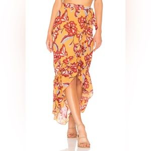 House of Harlow x REVOLVE Yellow Florence Skirt in Reims Floral